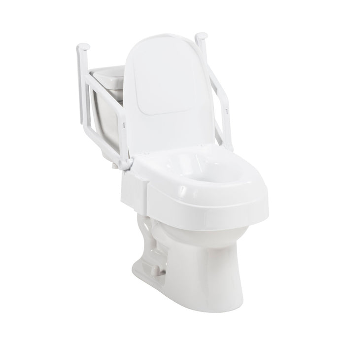 Drive Medical PreserveTech™ Universal Raised Toilet Seat — RTL12C002-WH