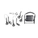Drive Medical Travel Rollator, Black — RTL800KD-BK