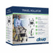 Drive Medical Travel Rollator, Black — RTL800KD-BK