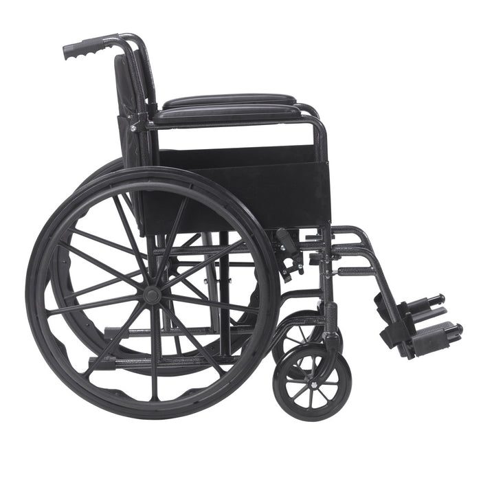 Drive Medical Silver Sport 1 Wheelchair — SSP118FA-SF