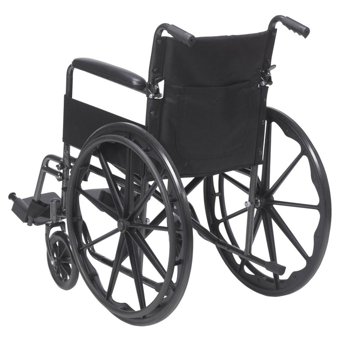 Drive Medical Silver Sport 1 Wheelchair — SSP118FA-SF