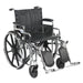 Drive Medical Bariatric Sentra Extra-Heavy-Duty Wheelchair — STD20DDA-ELR
