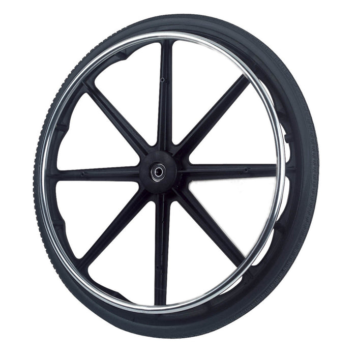 Drive Medical Flat-Free Wheel with Handrim — STDS840