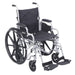 Drive Medical Poly-Fly High Strength, Lightweight Wheelchair/Flyweight Transport Chair Combo — TR20