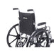 Drive Medical Poly-Fly High Strength, Lightweight Wheelchair/Flyweight Transport Chair Combo — TR20