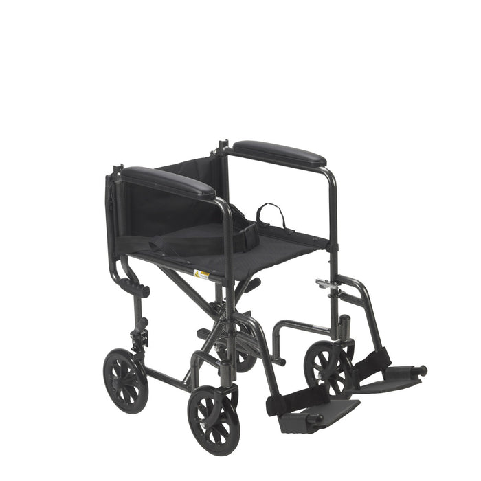 Drive Medical Steel Transport Chair — TR37E-SV