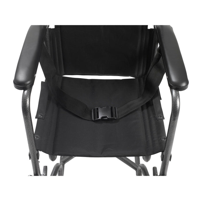 Drive Medical Steel Transport Chair — TR37E-SV