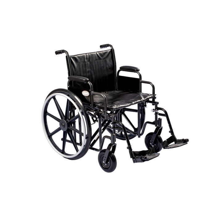 Drive Medical ProBasics Heavy Duty K0007 Wheelchair, 22 — WC72218DS