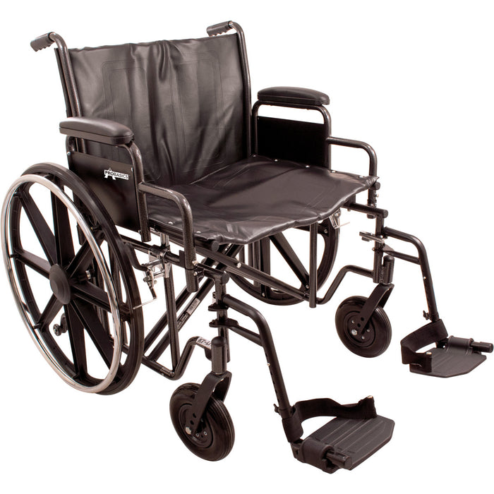 Drive Medical ProBasics Heavy Duty K0007 Wheelchair, 24 — WC72418DS