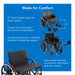 Drive Medical ProBasics Heavy Duty K0007 Wheelchair, 28 — WC72820DS