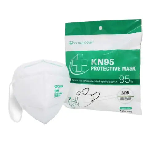 KN95 Protective Mask 95% Filtration 10/bx. - Powecom KN95 Protective Mask 95% Filtration 10/bx. - Powecom