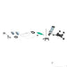 Oral Surgery Flowmeter System with 4 Cylinder Yoke Block F900 Oral Surgery Flowmeter System