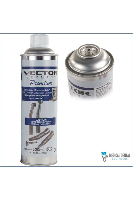 Vector Spray for QUATTROcareTM Type Lubrication Machines Spray Premium Handpiece Lubricant