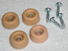 Custom Craftworks Kit Containing 4 Rubber Feet and Screws for Portable Table