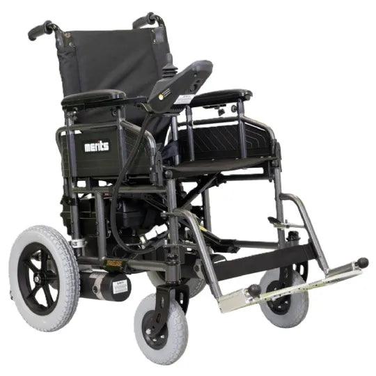 Merits Health Travel Ease Portable Folding Power Chair P101 - DENTAMED USA