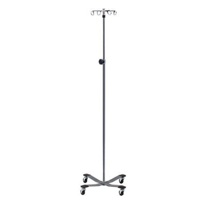 Clinton Industries IV-314 Heavy Base, 4-Hook IV Pole