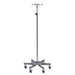 Clinton Industries IV-334 Six-Leg, 4-Hook Infusion Pump Stand
