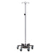 Clinton Industries IV-604 Six-Leg, 4-Hook, Heavy Base Infusion Pump Stand