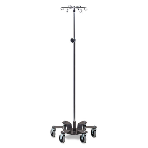 Clinton Industries IV-606 Six-Leg, 6-Hook, Heavy Base Infusion Pump Stand