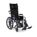 Medline Guardian Reclining Wheelchair DL Arm 18in Seat 1Ct - Dentamed USA