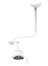 ADS Dental Whale LED ceiling light mounted on dental ceiling, providing focused illumination for dental procedures.