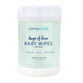 Dynarex Hugs of Love Baby Wipes Scented w/ Aloe - 1313