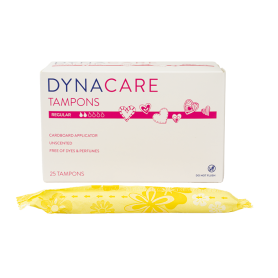 Dynarex Regular Tampons Cardboard Applicator - 1355R