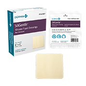 Dynarex SiliGentle - Non-Adhesive Silicone Foam Dressing - 3057