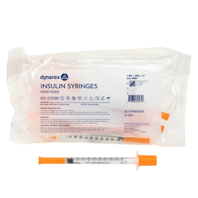 Dynarex Insulin Syringe - Non-Toxic - 6957