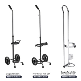 Dynarex Oxygen Tank Carts & Holder - Z-OXY_TANK_CART-HOLDER