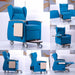 Aura Dialysis & Chemotherapy Medical Recliner Chair
