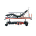 Nitrocare Breeze SD15 Transport Hospital Stretcher with Hydraulic Lift and 5th-Wheel Steering