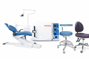 New Dental Chair Package (#1) W/Dr & Asst Stools AD802566 - Dentamed USA