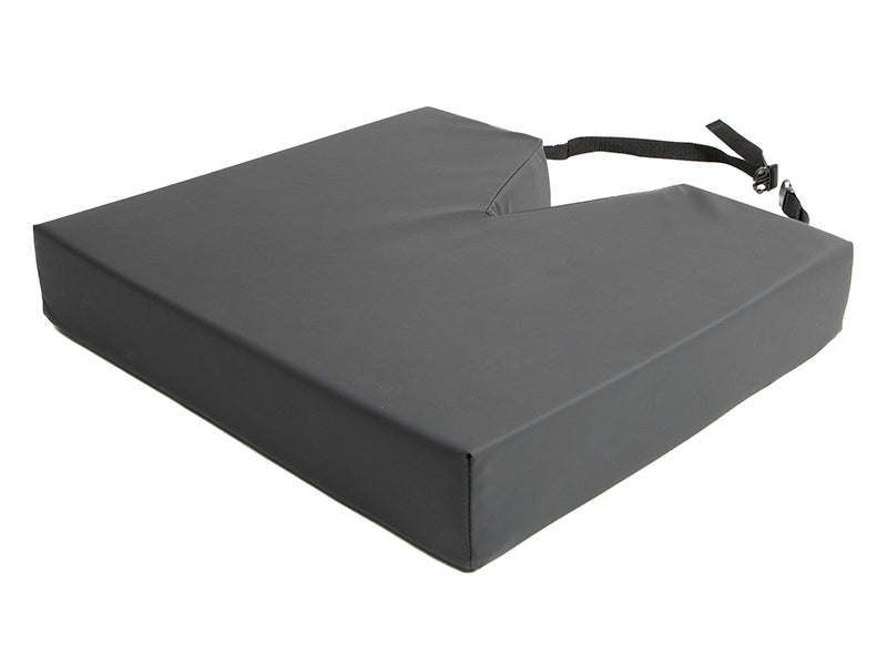 Proactive Medical Protekt Foam Coccyx Cushion reference photo; size varies