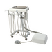 DCI Reliance Manual Dental  Control Cart for 2 HP w/Premium Vacuum PN R4240 - Dentamed USA