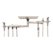 Beaverstate RD-3150 Rear Dual Under Counter Unit whit / Swing - DENTAMED USA