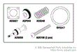 RPI Vacuum Drain Knob Service Kit — ADK033