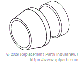 RPI Polyflo Sleeve/Ferrule (1/4") — ADS032