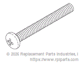 RPI Phillips Pan Head Machine Screw — ADS109