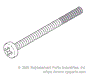 RPI Screw (#4-40 X 1) — AIS180
