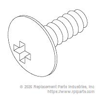 RPI Screw (#4-40 X 1/4) — AIS183