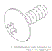 RPI Screw (#4-40 X 1/4) — AIS183