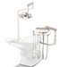DCI Reliance Swing Mount Pole w/Auto Dental Unit & Light Pole White PN RS4000 - Dentamed USA