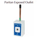 Belmed Single Outlet Concealed Nitrous Oxide Exposed Outlets - DENTAMED USA
