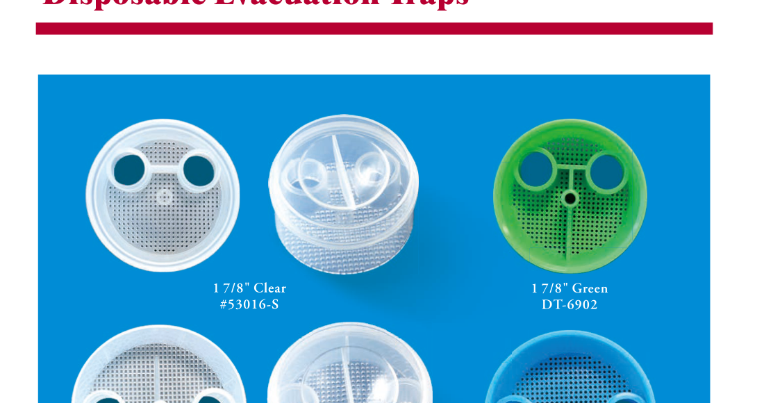tpc disposable evacuation traps