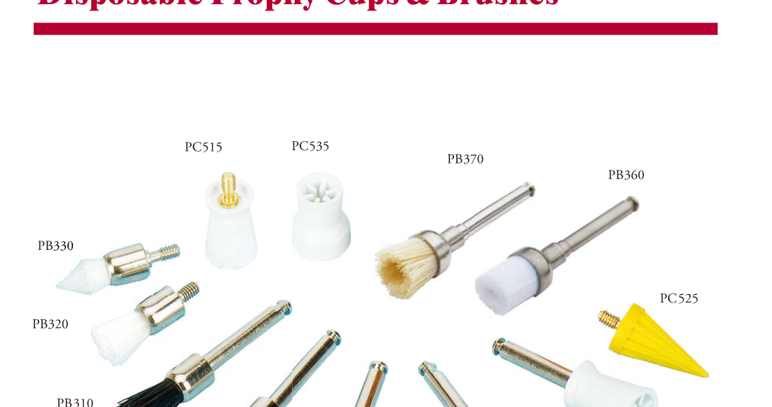 tpc disposable prophy cups brushes