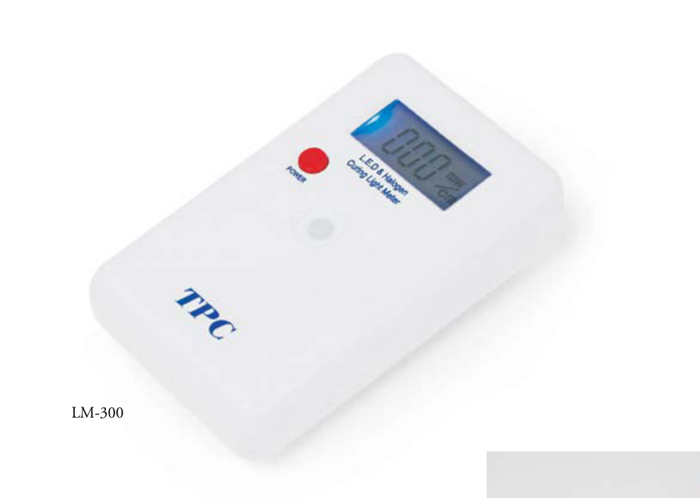 tpc led curing light meter