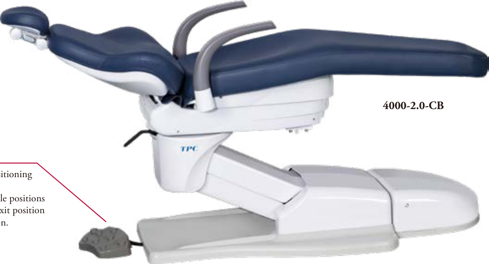 tpc mirage 2 0 hydraulic dental chair cast aluminum base