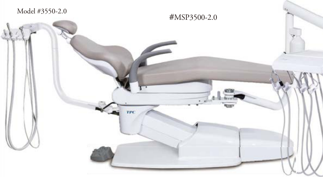 tpc mirage 2 0 swing mount operatory package cast aluminum base