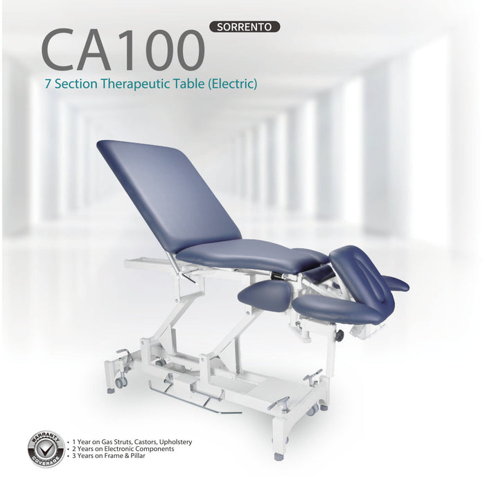 Everyway4all CA100 "SORRENTO" 7 Section Massage & Therapeutic Table 4-Side Elevating Bars